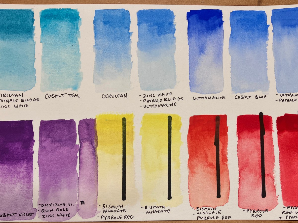 Replacing Cadmium and Cobalt&nbsp;Watercolors